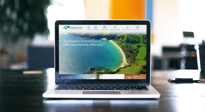 Terra Weather Company Profile Website Development